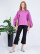 Штани розкльошена до низу Vero Moda VY-130816-049 M (20707M) Чорний - зображення 3