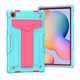 Чохол UniCase Hybrid Stand для Samsung Galaxy Tab A7 10.4 (2020) - Cyan / Red - зображення 1