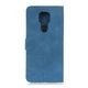Чохол-книжка KHAZNEH Retro Wallet для Motorola Moto G9 Play - Blue - зображення 2