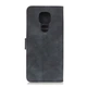 Чохол-книжка KHAZNEH Retro Wallet для Motorola Moto G9 Play - Black - зображення 2