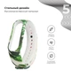Силіконовий ремінець для фітнес браслетів Xiaomi Mi Band 5/6/7, Silicone, Tropics, зі зручною застібкою, на фітнес трекер та смарт годинник, ArmorStandart (ARM57019) - зображення 2