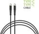 Кабель синхронізації Intaleo CBFLEXTT1 Type-C to Type-C 1.2 м 18 Вт Чорний (1283126504082) - зображення 1