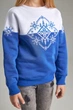 Різдвяний світшот для хлопчика Blue 92 UKRS-6619 UkrGlamour - изображение 4