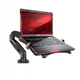 Кронштейн для ноутбука North Bayou NB F80 10,1"- 17,3" VESA настільний з 3D-налаштуванням і функцією PIVOT, Чорний - зображення 4