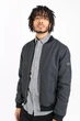 Чоловіча куртка - бомбер Solid Blouson Jacket&nbsp;-&nbsp;Bomber Сірий Розмір S (6179704-8288) - изображение 5