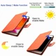 Шкіряний чохол (книжка) Epik Art Case з візитницею на Samsung Galaxy Tab S7 Помаранчевий - зображення 4