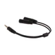 Переходник Alitek для подключения микрофона 3pin и наушников к iPhone, iPad, Samsung, компьютеру, ноутбуку (48090y) - изображение 7