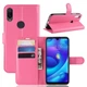Чохол Luxury для Xiaomi Mi Play книжка Рожевий - зображення 1