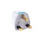 Перехідник вилки EU/US - UK (на тип G) 10A D-Star DS009 - зображення 3