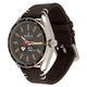 Смарт-часы водонепроницаемые с пульсометром INFINITYS X10 45mm Swiss Classic Chrono Gold-brown - изображение 7