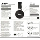 Бездротові Bluetooth навушники з MP3 плеєром Nia X3 Чорний (45379) - зображення 8