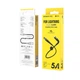 Кабель USB Borofone BX32, USB to Lightning, 0.25m, чорний - зображення 4