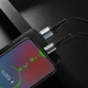 Кабель Hoco X38 USB to MicroUSB 1m черный - изображение 2