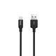Кабель Hoco X14 USB to MicroUSB 1m чорний - зображення 1
