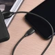 Кабель Borofone BX19 USB to Lightning 1m чорний - зображення 2