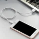 Кабель Hoco X1 2 кабеля USB to Lightning 1m белый - изображение 4