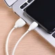 Кабель Borofone BX19 USB to Lightning 1m білий - зображення 2