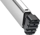 Стремянка алюминиевая Hailo L80 Standard Line 3 ступени (8040307) - изображение 5