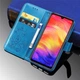 Чехол Clover для Xiaomi Redmi Note 7 / Note 7 Pro книжка кожа PU голубой - изображение 2