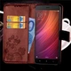 Чехол Clover для Xiaomi Redmi 4X книжка кожа PU с визитницей коричневый - изображение 1