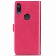 Чохол Clover для Xiaomi Redmi Note 7 / Note 7 Pro книжка шкіра PU малиновий Без бренду - зображення 3