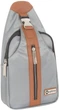 Рюкзак на одне плече Cool For School 33x16x8 см 4.5 л Сірий (O96903) - зображення 1