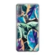 Тонкий cиликоновый чехол Unique Covers на Samsung Galaxy A7 2018 тропическое листья (1991 Galaxy A750) - изображение 1