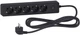 Мережевий подовжувач Schneider 5 розеток 3 м Black (ST9453B) - зображення 1