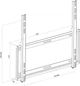 Фиксированный кронштейн KSL WM448P - изображение 9