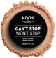 Пудра для лица NYX Professional Makeup Can't Stop Won't Stop фиксирующая 03 Medium 6 г (800897183714) - изображение 3