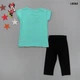 Костюм Minnie Mouse Hacali kids для девочки 110-116 см Бирюзовый с черным 18082 - изображение 2