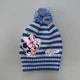 Шапка Minnie Mouse Disney для дівчинки 48-52 см Синій з сірим 17176 - зображення 1