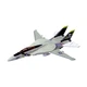 Объемный пазл 4D Master Истребитель-перехватчик F-14A VF-84 Jolly Roger - Веселый Роджер (26200) - изображение 1