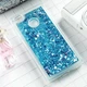 Чехол Glitter для Xiaomi Redmi Note 5a / Note 5а Pro / 5a Prime 3/32 Бампер Жидкий блеск синий - изображение 3