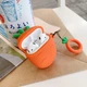 Чехол для наушников Apple AirPods Alitek Морковка -Refurbished (88505y) - изображение 4
