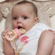 Ниблер силиконовый Kinderenok с дополнительной насадкой и цепочкой с клипсой Розовый (101113) - изображение 2