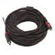 Кабель HDMI HDMI 5m усиленный в обмотке 5м шнур - изображение 1