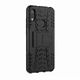 Чохол для Armored Huawei Y6 2019 / Y6 Pro 2019 захисний бампер з підставкою Чорний - зображення 3