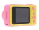Дитячий цифровий фотоапарат Smart Kids Camera V7 жовто-рожевий - зображення 2