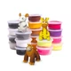 Набір пластиліну BERGER Kids Clay Тварини 18 баночок 270 г (8596165040194) - зображення 4