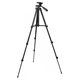 Штатив для фотоаппарата смартфона TRIPOD 3120A Black телескопический алюминиевый для телефона и камеры - изображение 4