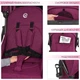 Прогулочная коляска EL Camino Handy ME 1034L Sangria Purple (ME 1034L) - изображение 8
