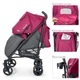 Прогулочная коляска-трость El Camino Breez ME 1029 Grey/Pink (ME 1029) - изображение 3