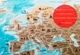 Cкретч карта мира с флагами MyMap Flags edition на украинском языке в тубусе, Scratch off map - изображение 5