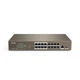 Коммутатор TENDA TEF1118P-16-150W (16xFE PoE, 1xGE/SFP, 135Вт max) - изображение 1