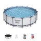 Круглый каркасный бассейн Bestway 56438 (457x122 см) Steel Pro Frame Pool - изображение 2