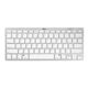 Клавіатура Trust Nado BT White (23746) - зображення 1