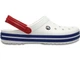 Сабо Crocs Crocband White/Biue (Білий/Синій) M8W10 41 - зображення 6