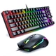 Игровой проводной комплект ONIKUMA Gaming Combo 2-in-1, клавиатура (G26) +Мышка (CW905) Black - изображение 1