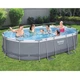 Овальный каркасный бассейн Bestway 56448 Power Steel Frame Pool (488х305х107 см) - изображение 3